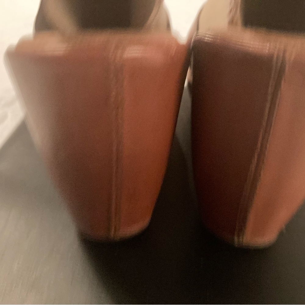 Kork Ease Brown Leather Wedge 8 - Picture 6 of 7